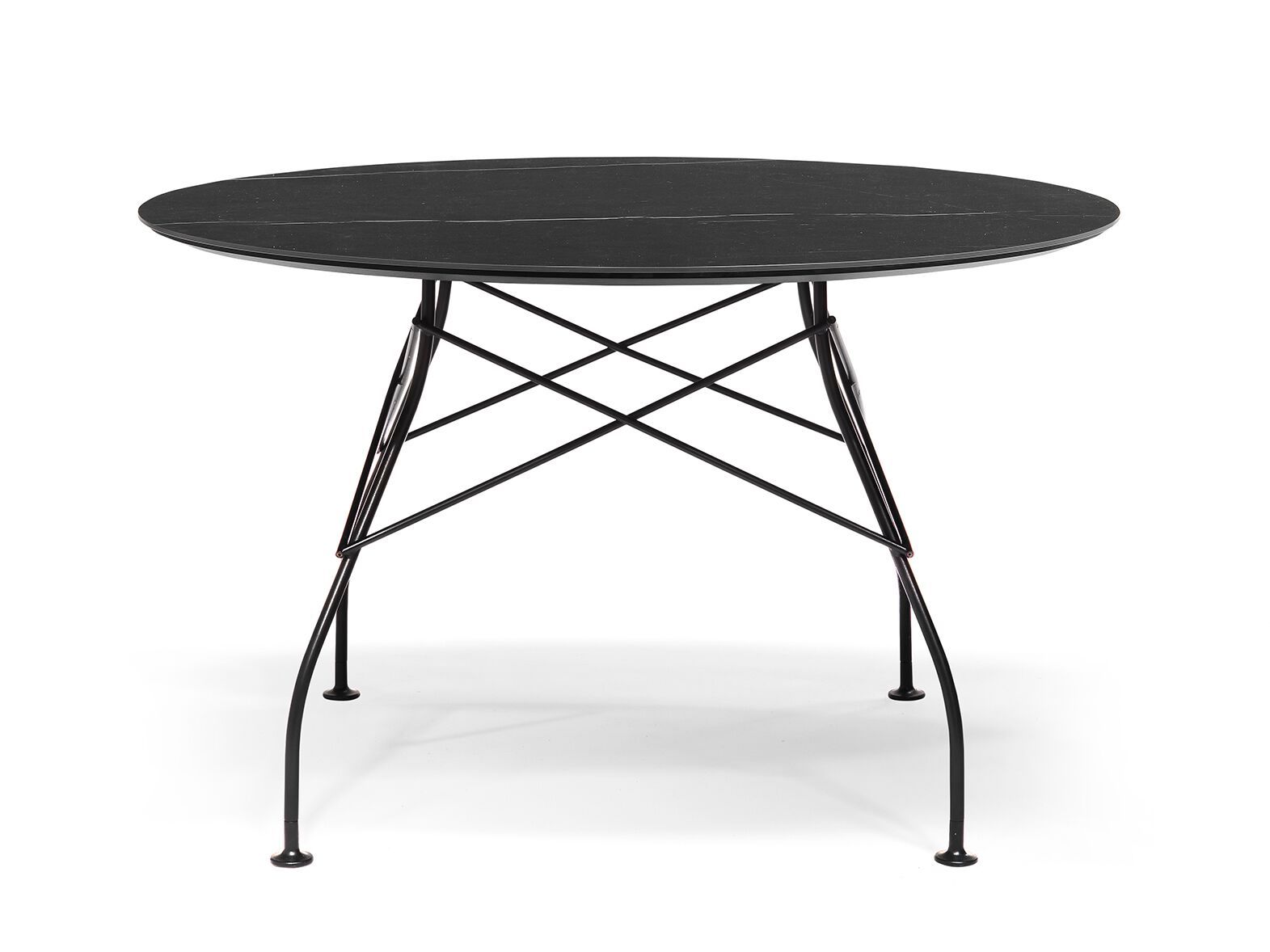 Круглый обеденный стол из керамогранита Kartell GLOSSY ARCH-00051866 - Вид №58