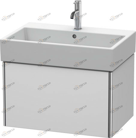 XS409403636 XSquare Тумбочка подвесная Белый шелковисто-матовый лак Duravit