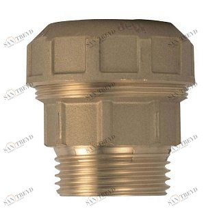 Муфта НР 40х1"1/4 для ПНД труб ITAP 715114