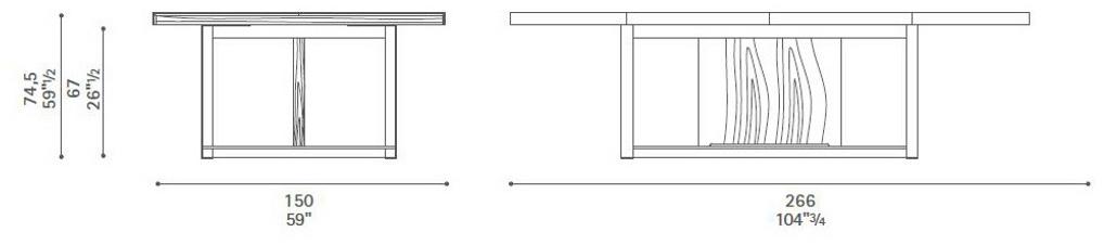 Poltrona Frau Прямоугольный стол для совещаний L'ufficio - sistemi direzionali sun-id-1462740 - Вид №7