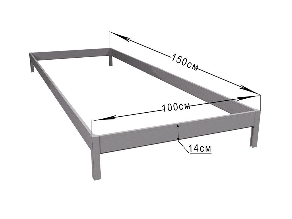 Грядка ПВХ 1,5 х 1 м, высота 14 см ГеоПластБорд GPBST-130