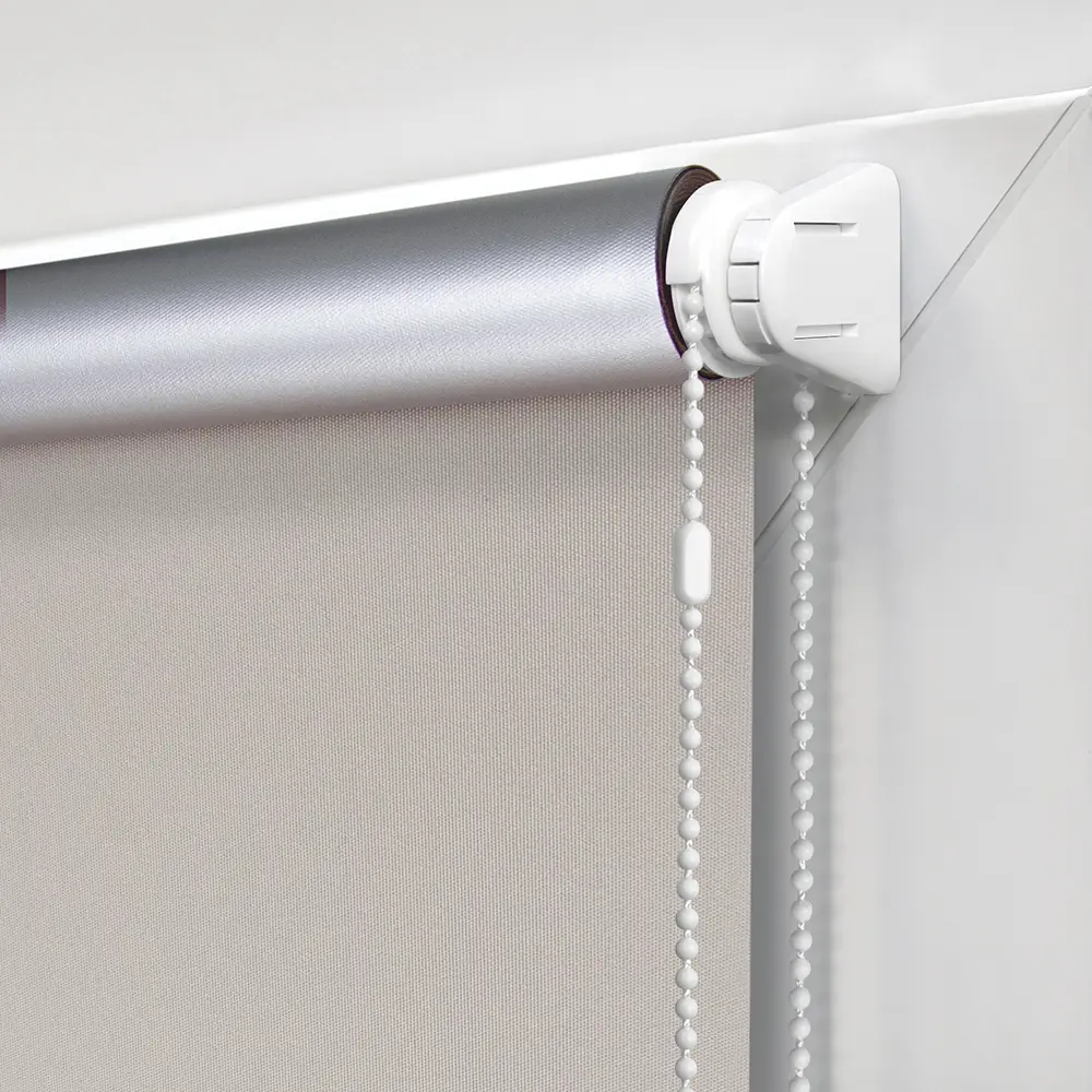 Рулонная штора ЭСКАР Silverback бежевая 60×160 см с цепочным управлением 89354626 STLM-1569959 - Вид №1