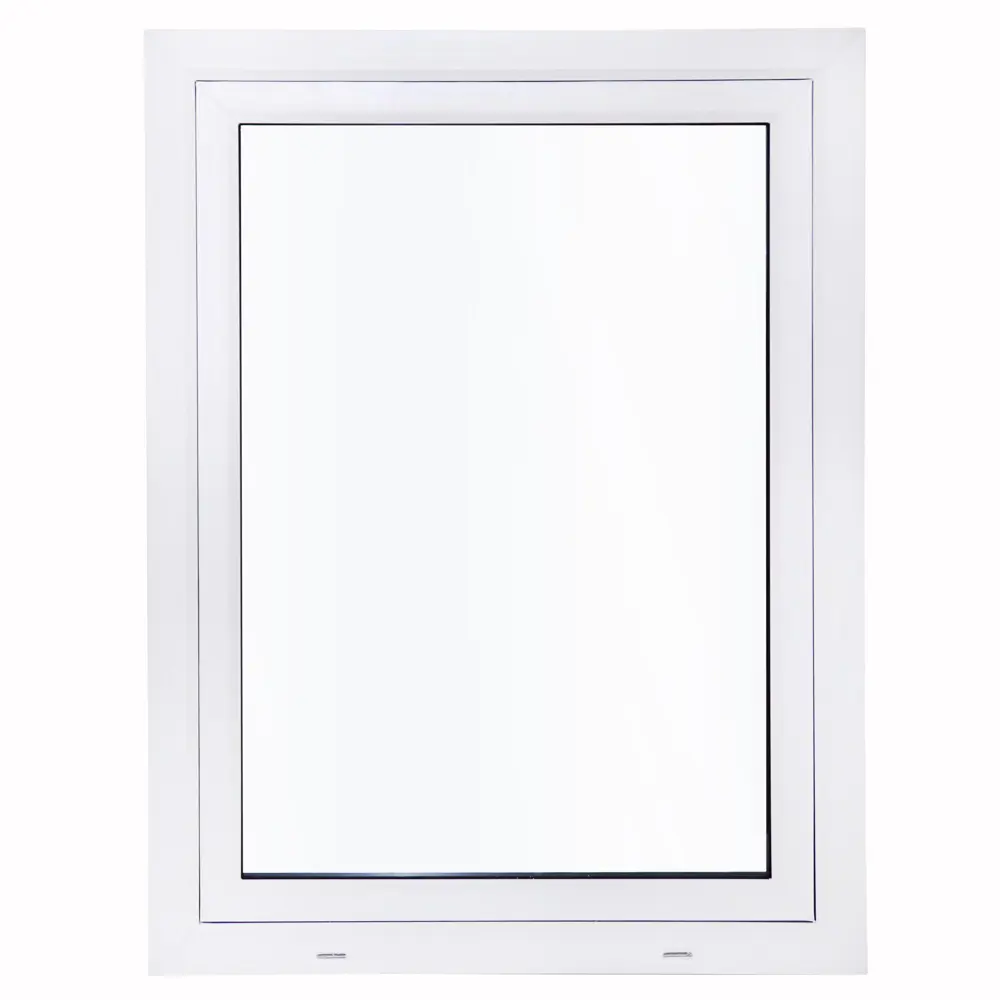 Пластиковое окно ПВХ Deceuninck одностворчатое 1200x800 мм (ВхШ) однокамерный стеклопакет белый (с двух сторон) STLM-2192956 - Вид №2