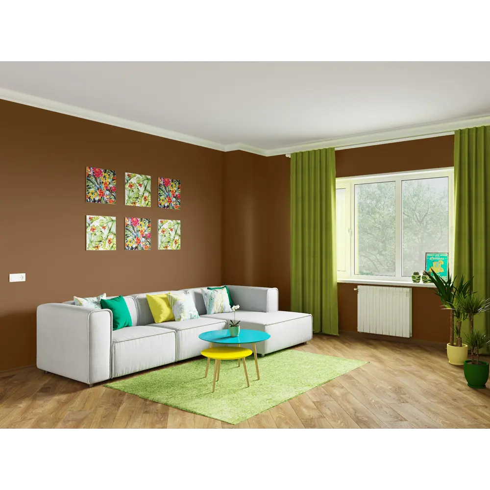 Краска для стен и потолков Trend Farbe цвет Тоффи 50 мл Dufa STLM-2165289 - Вид №3