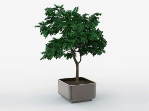 Плантатор из оцинкованной стали