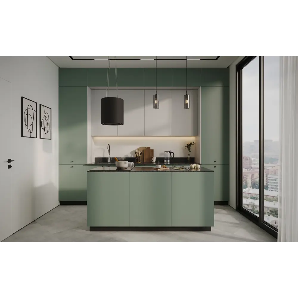 Фасад выдвижного ящика София 44.7x16.7 см KONSENSA ЛДСП цвет белый STLM-2195634 - Вид №4