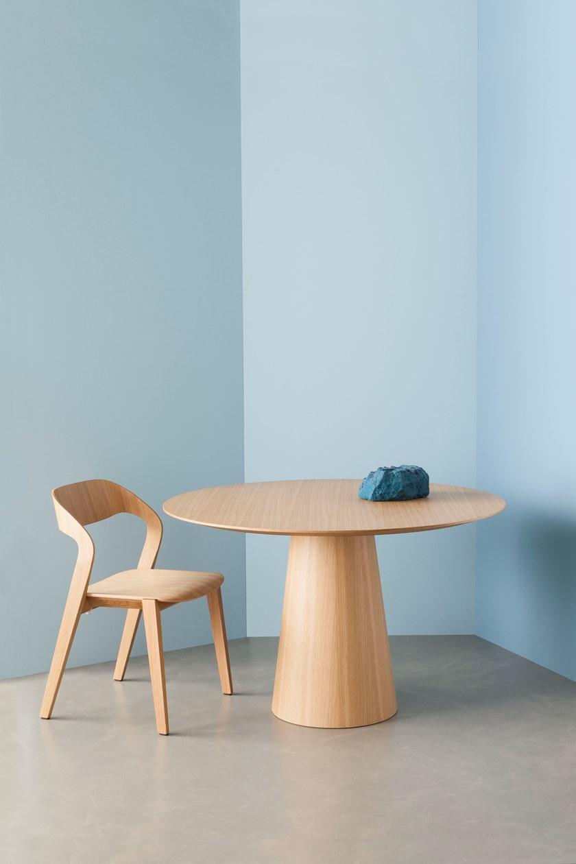 Crassevig Штабелируемый деревянный стул Mixis sun-id-1513554 - Вид №5