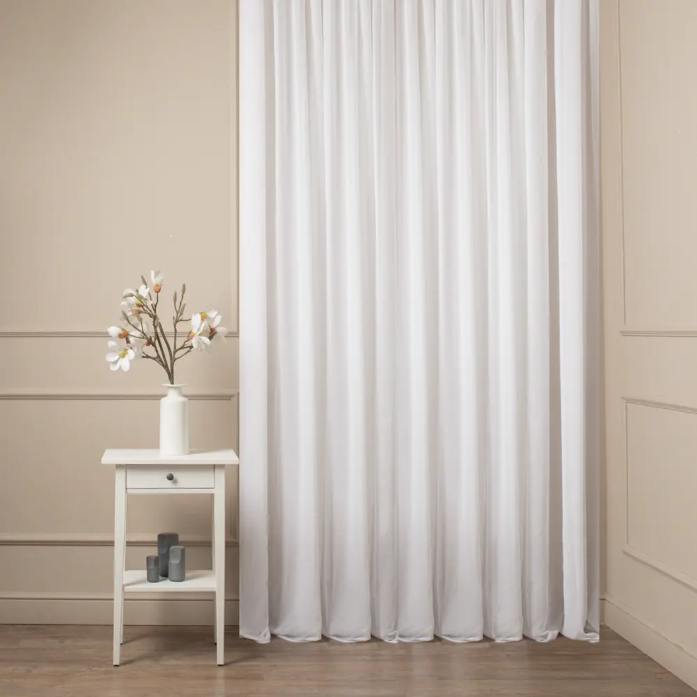 Тюль 1 п/м вуаль Easy 280 см 60 г/м² цвет молочный 89462525 STLM-2095824 TEX REPUBLIC 