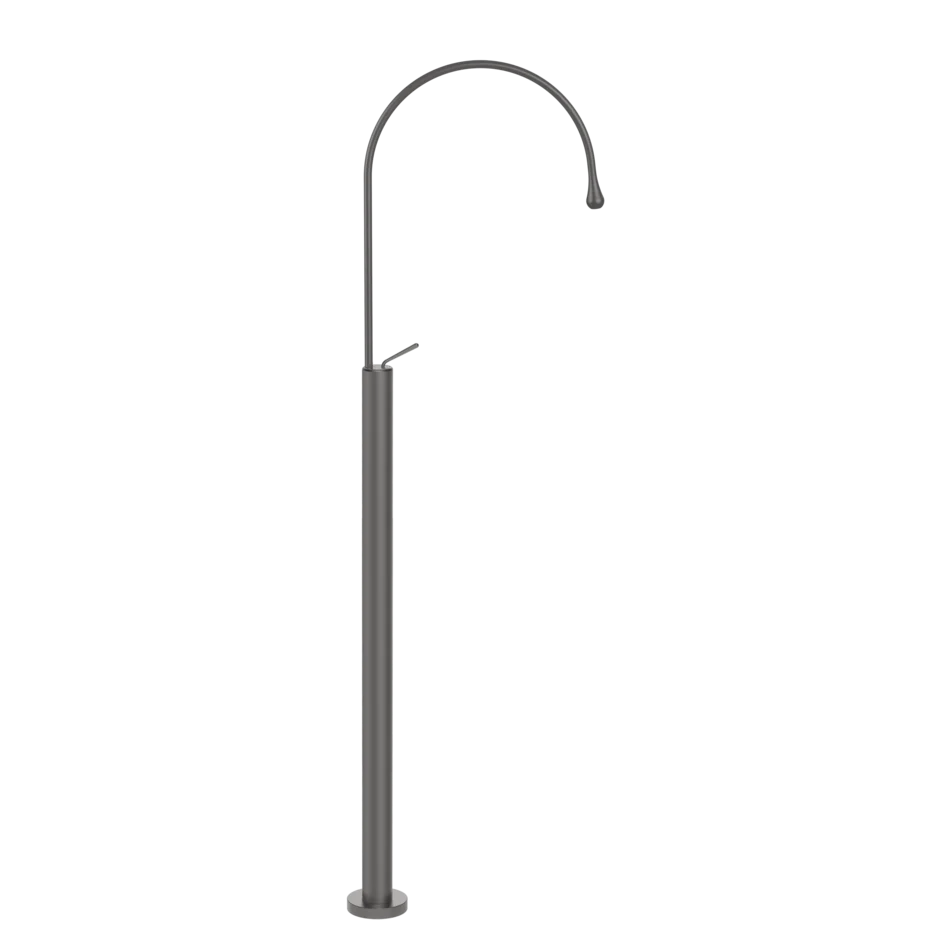 Смеситель для умывальника 33630 126 Gessi Goccia ЧЕРНЫЙ МЕТАЛЛ BR. GHRC 33630126