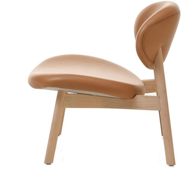 BassamFellows Мягкое кресло из массива дерева Ovoid Cb-611 - Вид №2