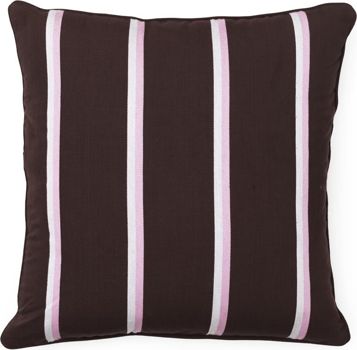 5000528 Подушка Trifle Stripe 50 x 50 см Parterre Brown Normann Copenhagen 