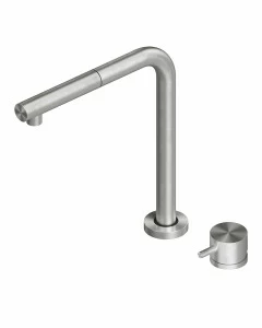 Inox. 443.12. Смеситель для кухни под ветром Quadrodesign