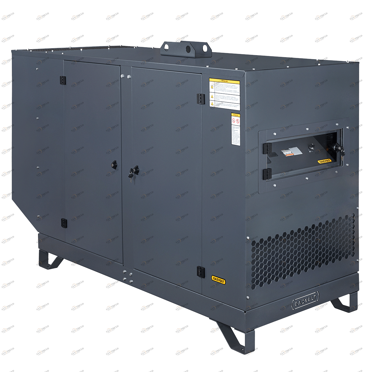 Газовый генератор Gazvolt 80T32 в кожухе с АВР sun-id-1033120