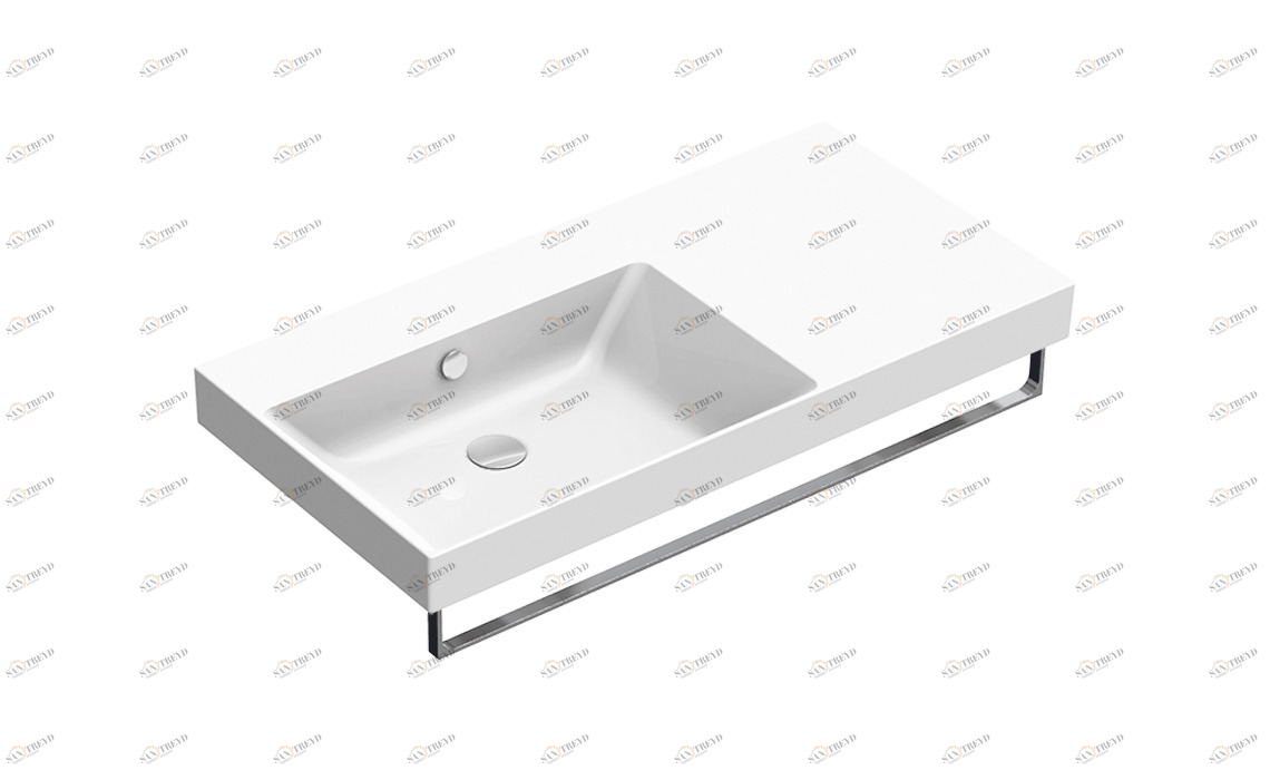 110SZEUP00 Накладная раковина консольная овальная CERAMICA CATALANO 