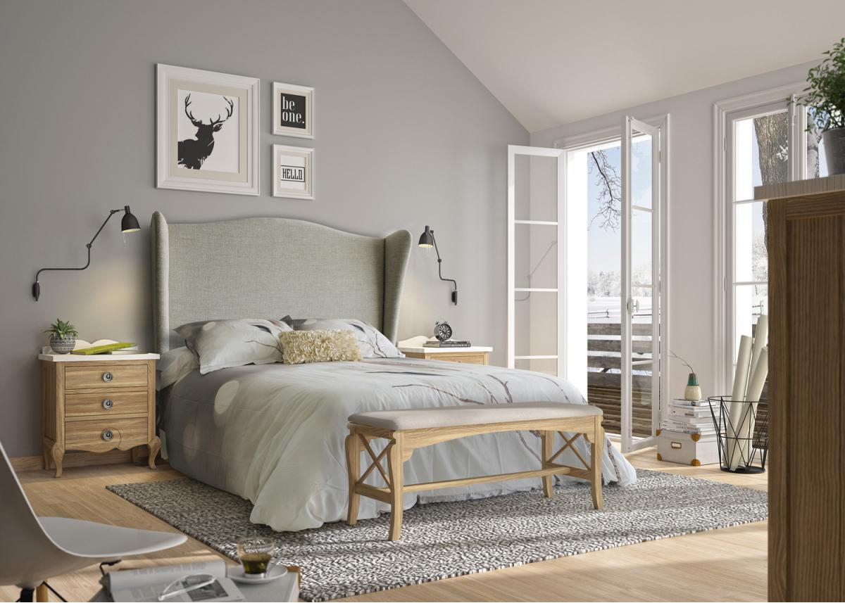 090725 Изголовье кровати 150 Grupo Seys Sella Santreyd