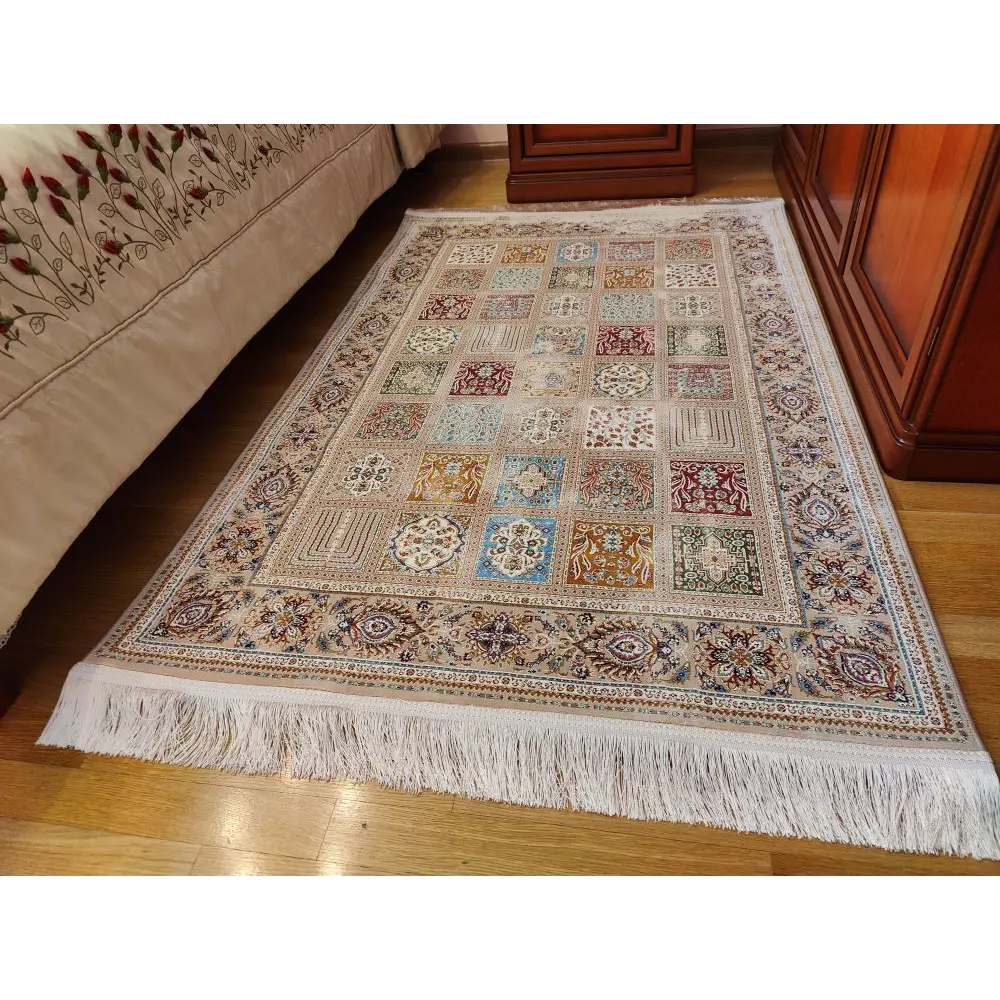 Ковер Mosaic 150x225 см полиэстер цвет бежевый 89409593 STLM-2098830 Santreyd  - Вид №5
