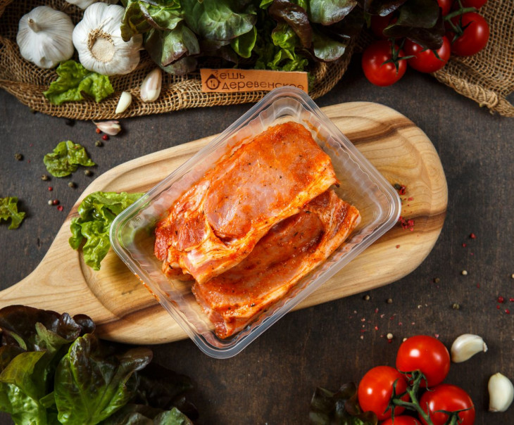 6309 Стейк свиной в грузинском маринаде Вкусляндия  - Вид №2