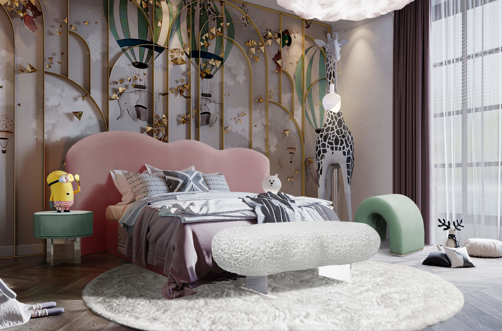 CIST555 Детские ковры Облако Circu  - Вид №29