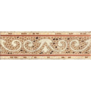 Бордюр напольный LB Ceramics Тенерифе 14x45 см матовый цвет бежевый