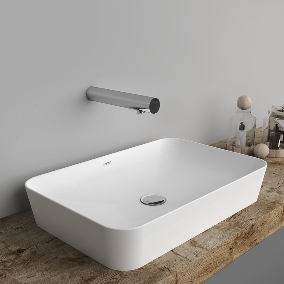 UL060-00CB00E-0000 Раковина UL060 мебельная (40*60 см) Creavit  - Вид №7