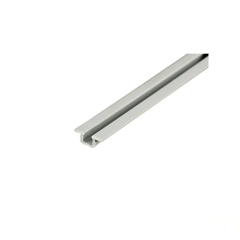 Профиль Elikor 103ШК для раздвижных дверей 2000 мм ПВХ цвет серый STLM-2209642