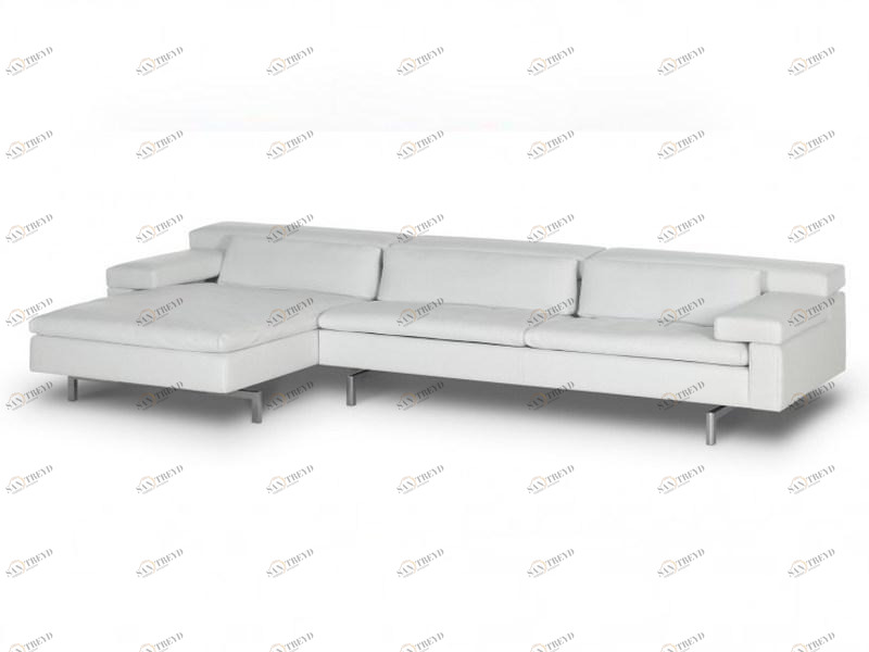 JORI Кожаный диван с шезлонгом Shiva sun-id-1368188