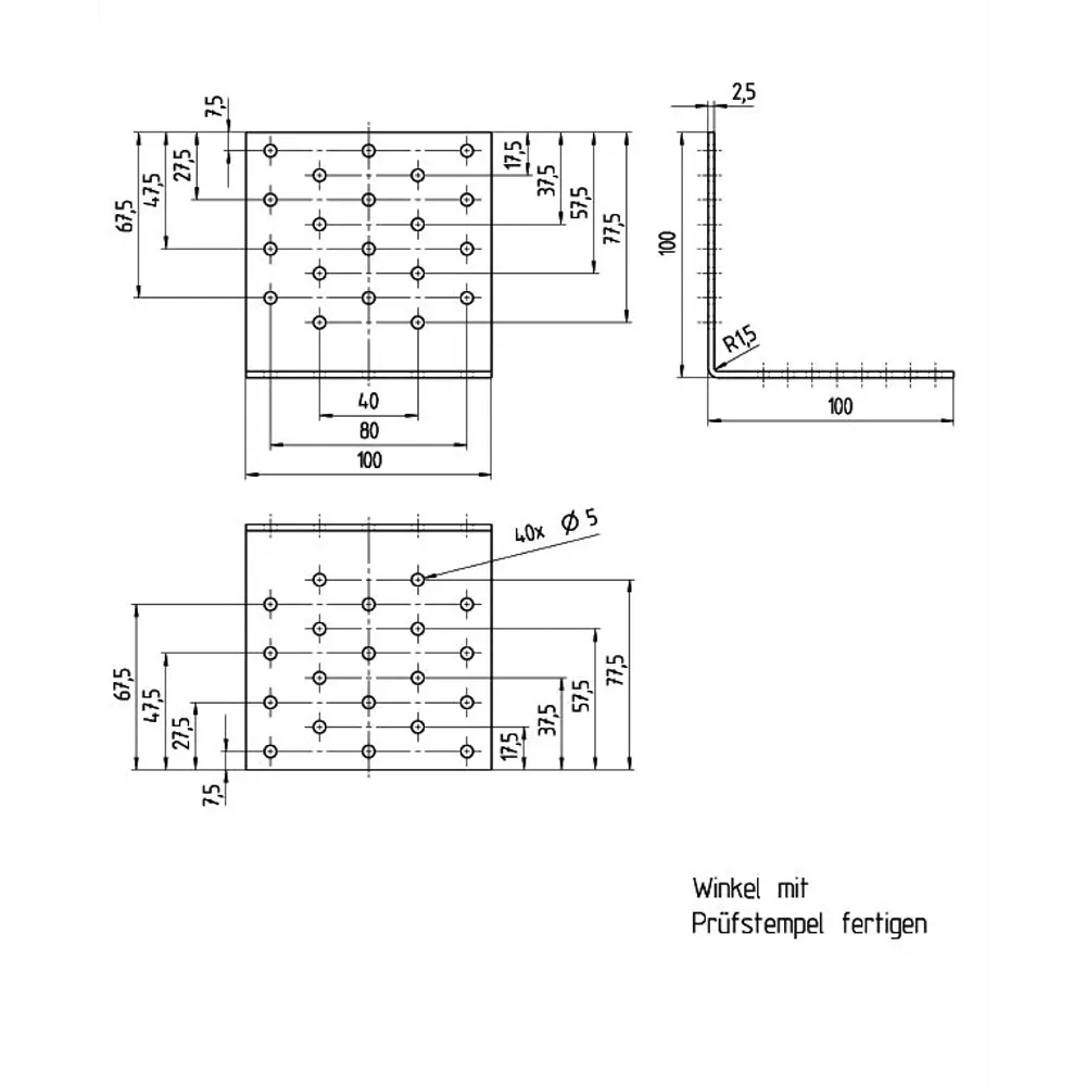Уголок крепежный GAH ALBERTS для надежных соединений 100×100 мм 82547475 STLM-0029488 - Вид №6
