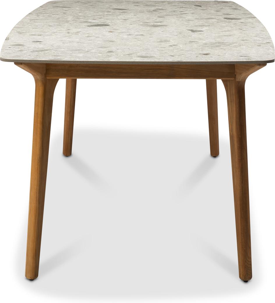 MNST960 Высокие Обеденный стол из teakа 264см x 118см Manutti Torsa - Вид №2