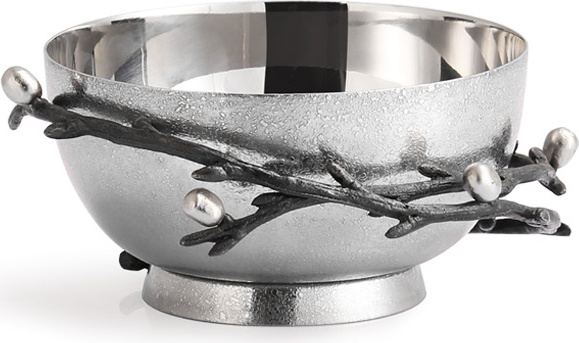 10635859 Michael Aram Чаша для орешков Michael Aram Верба 14см Сталь 