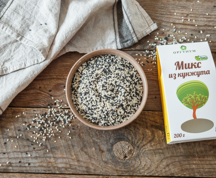 1807 Микс из белого и черного кунжута Вкусляндия 