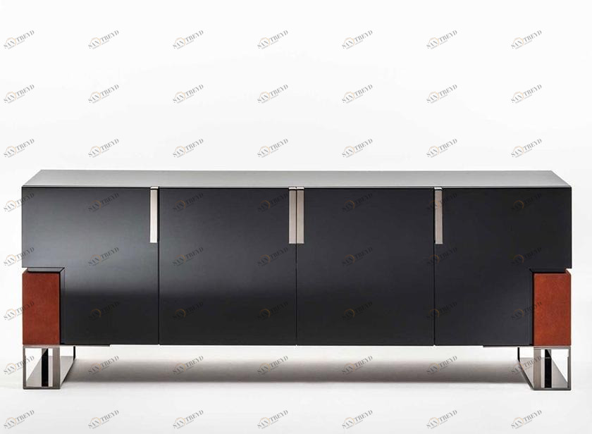 OAK Буфет лакированный с распашными дверцами Milano collection Sc5002-l