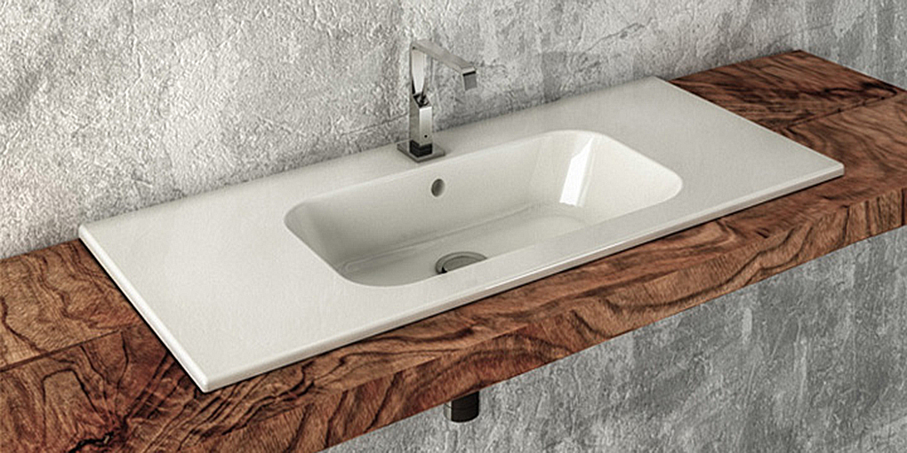 QS06146101 Встроенная раковина под столешницу овальная Disegno Ceramica  - Вид №1