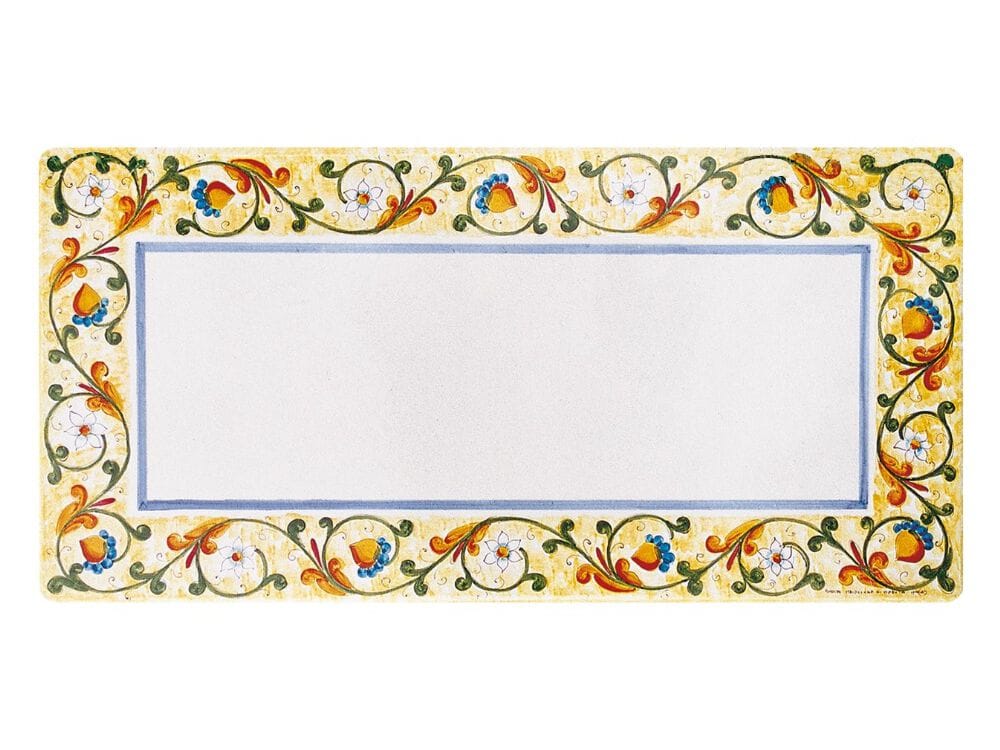 Прямоугольный стол из лавового камня Grandi Maioliche Ficola классическая ARCH-00150472 - Вид №1