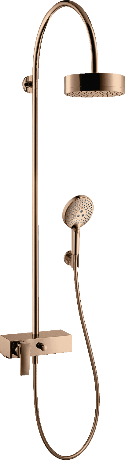 39620300 Showerpipe с однорычажным смесителем и верхним душем 180 1jet AXOR CITTERIO