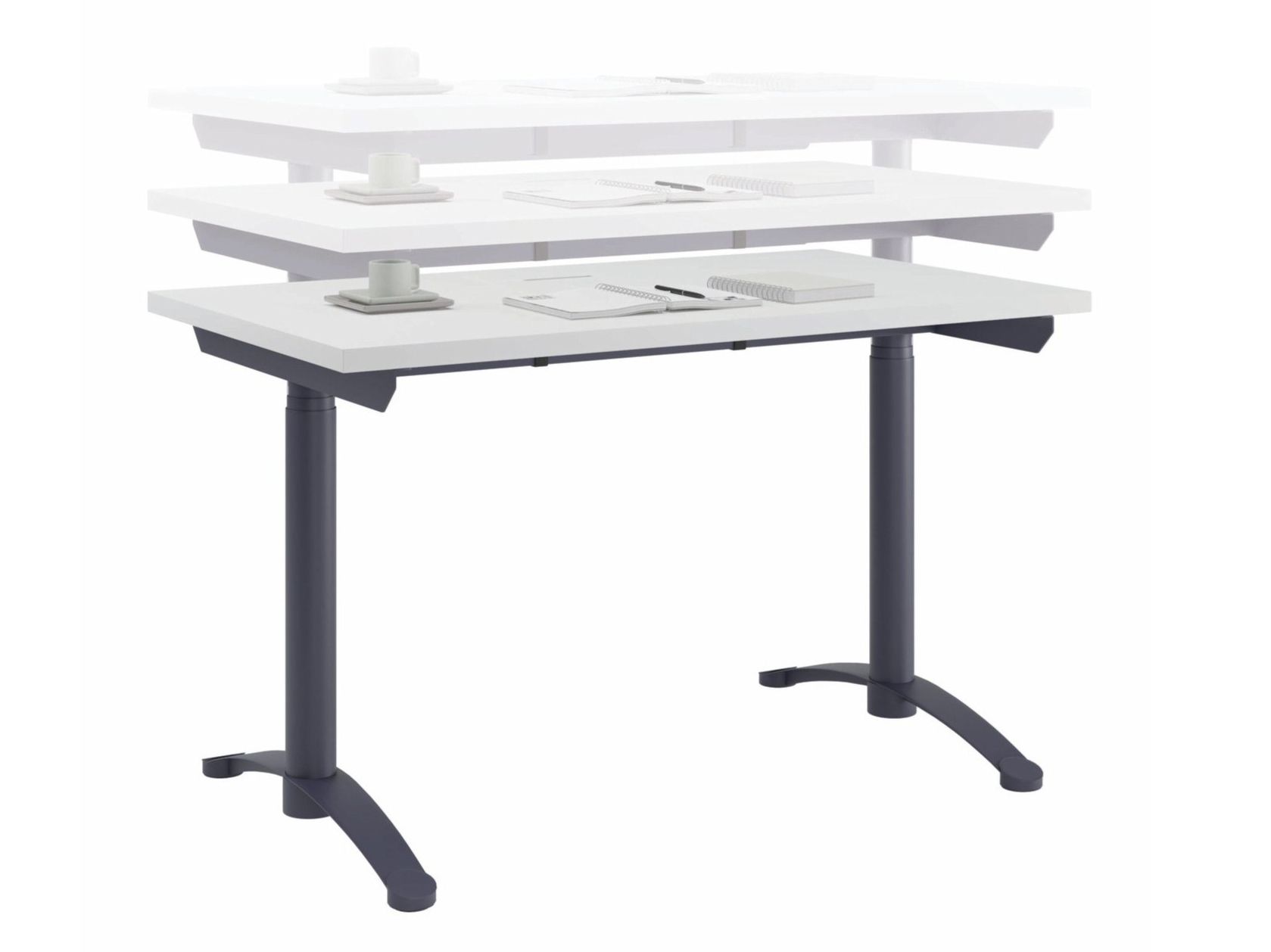 Ламинат прямоугольный регулируемый по высоте рабочий стол Ersa ROY ARCH-00050496 - Вид №3