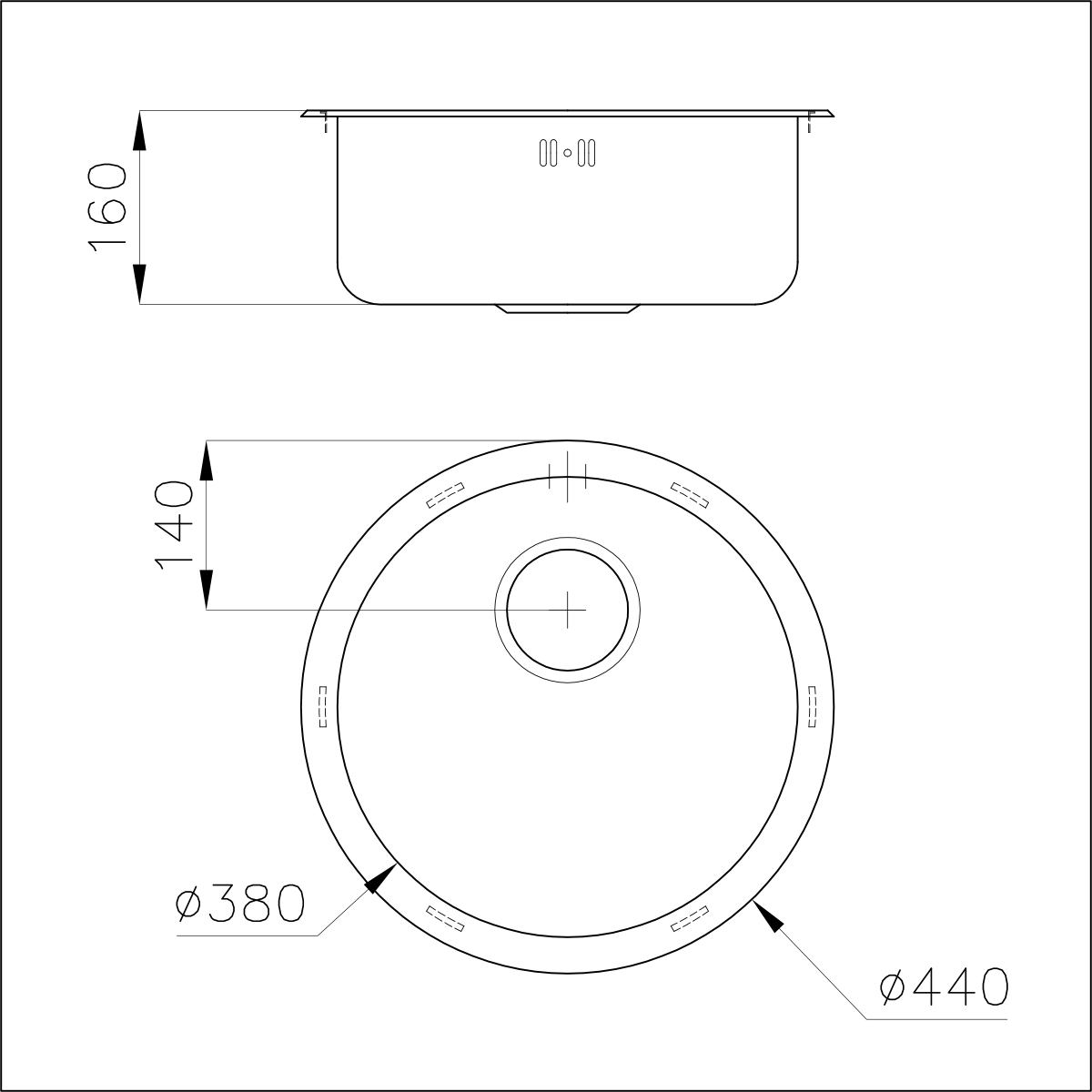 1010000 Мойка Circolari 1010 000 Fosterspa  - Вид №1