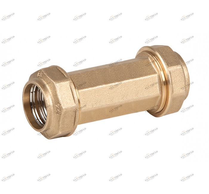 GENEBRE 0022r 09 Соединитель прямой двойной муфтовый для ремонтных работ 