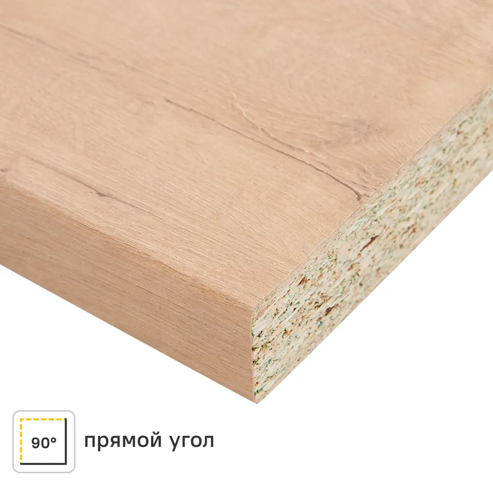 Столешница Delinia Бунратти 120x3.8x80 См Бдсп/дсп Цвет Бежевый ДСП Прямой угол STLM-2153206