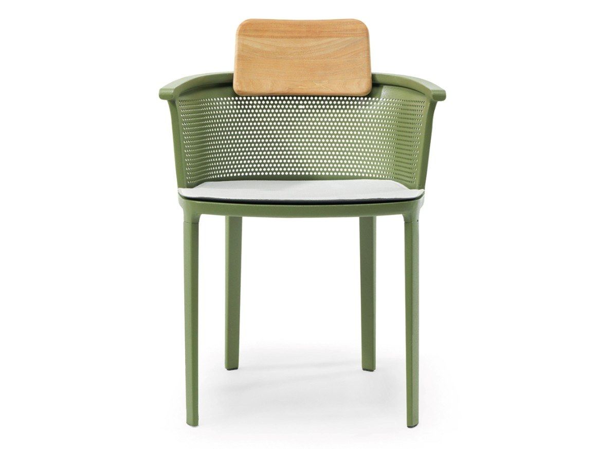 Алюминиевый штабелируемый садовый стул Ethimo Nicolette ARCH-00119635 - Вид №28