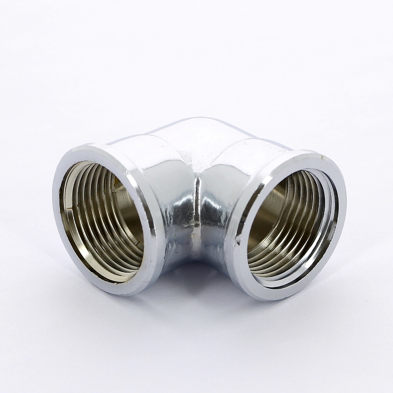 Угол В хромированный TIEMME 1" 1520060