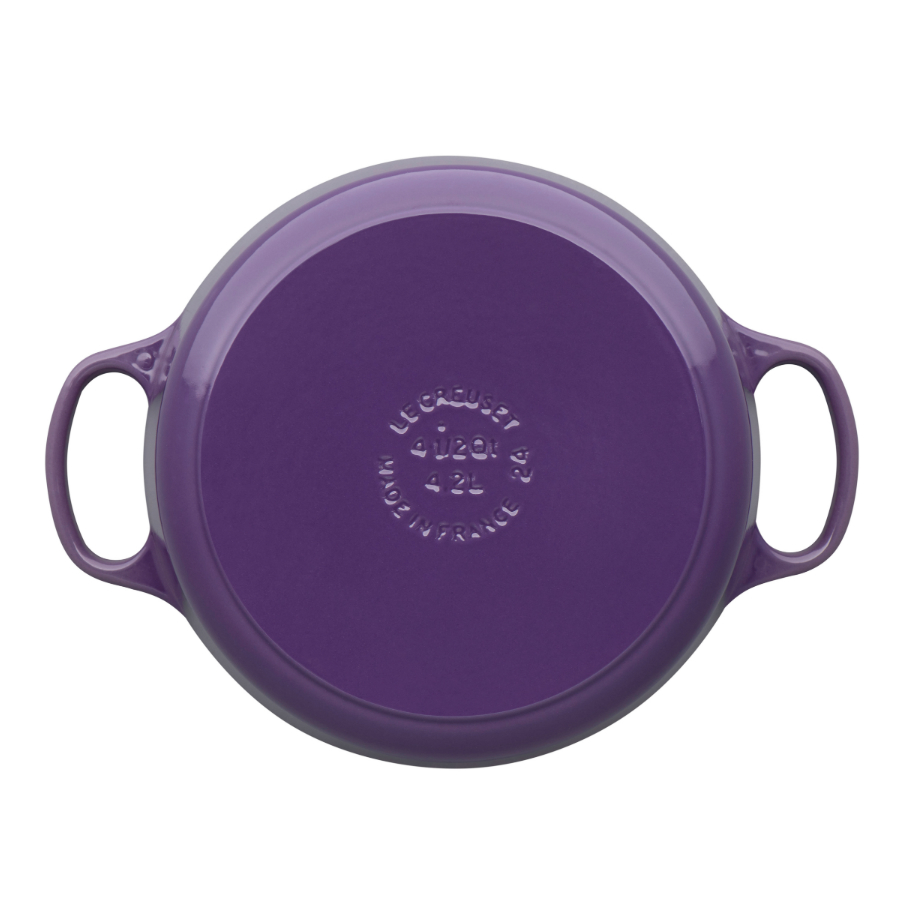 Кастрюля чугунная Le Creuset, Ø20 см, фиолетовая 21177207222430 - Вид №7