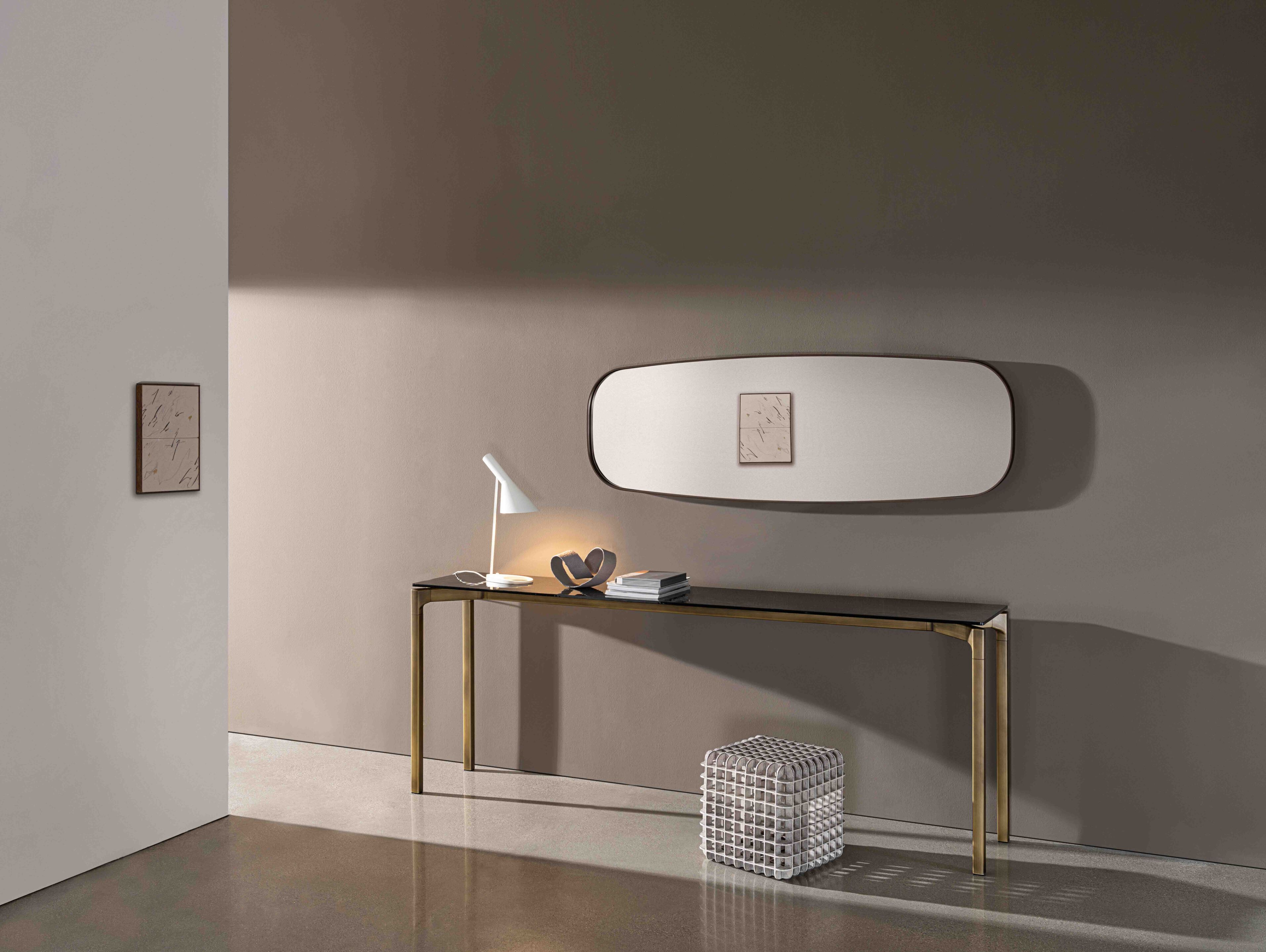 Керамическая прямоугольная консоль Sovet Italia Bone ARCH-00111175 - Вид №1