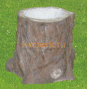 C22D01-CB.K Ц22 (35) дуб цветочница бетонная LAB.Space