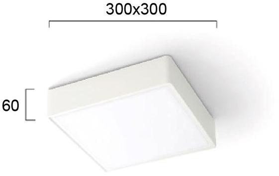 Terzo Light Наружный светодиодный потолочный светильник из поликарбоната  V4209300, v4209301  - Вид №2