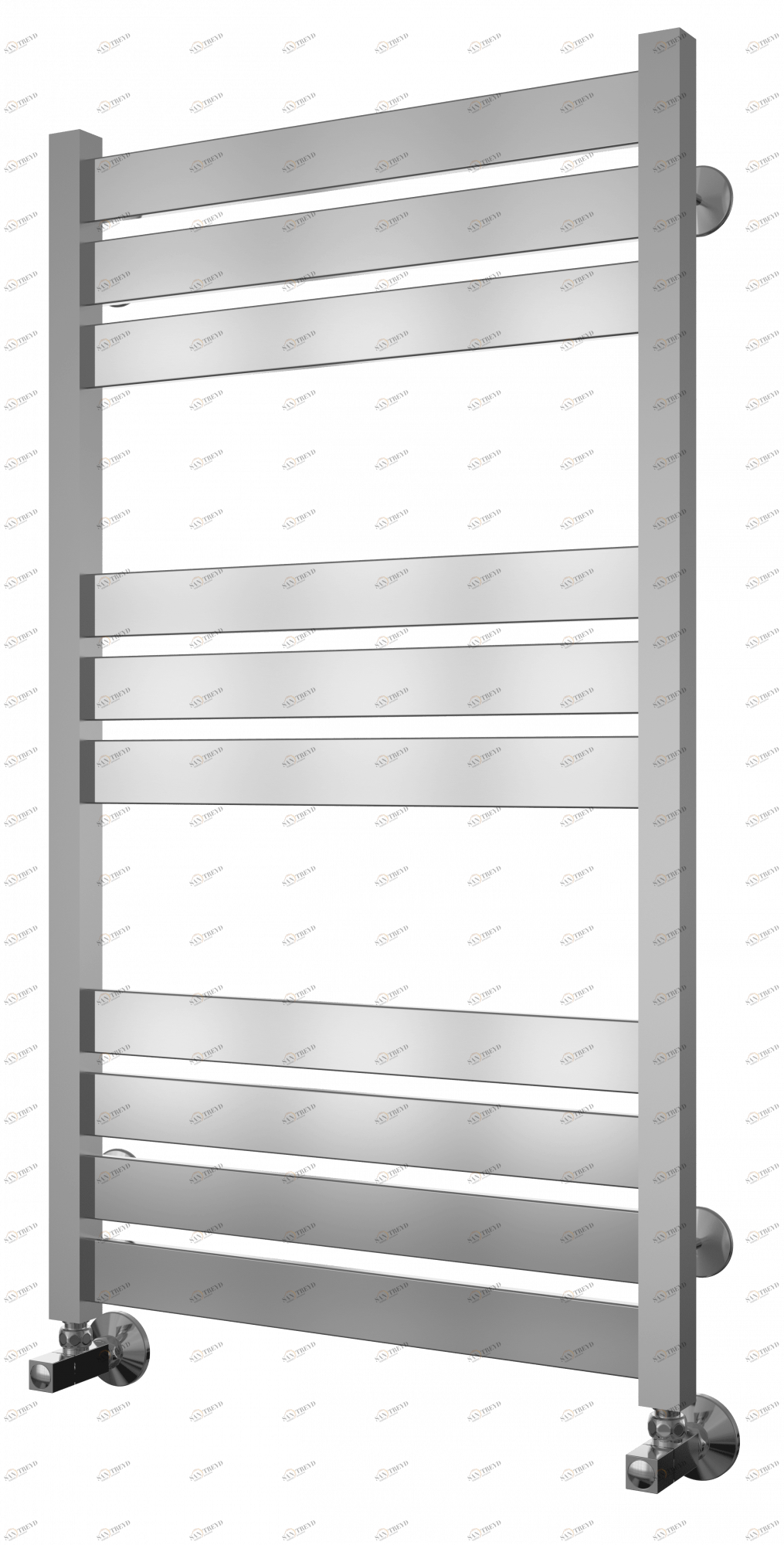4620768884757 ЛЮКС Латте П10 500х880 (4+3+3) Полотенцесушитель TERMINUS RAL 9003 матовый