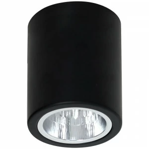Потолочный светильник Luminex Downlight Round 7237 LUMINEX DOWNLIGHT ROUND 203573 Черный