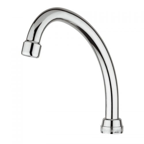 09500J Idral Поворотный излив J в латунной трубке Ø 18 мм 