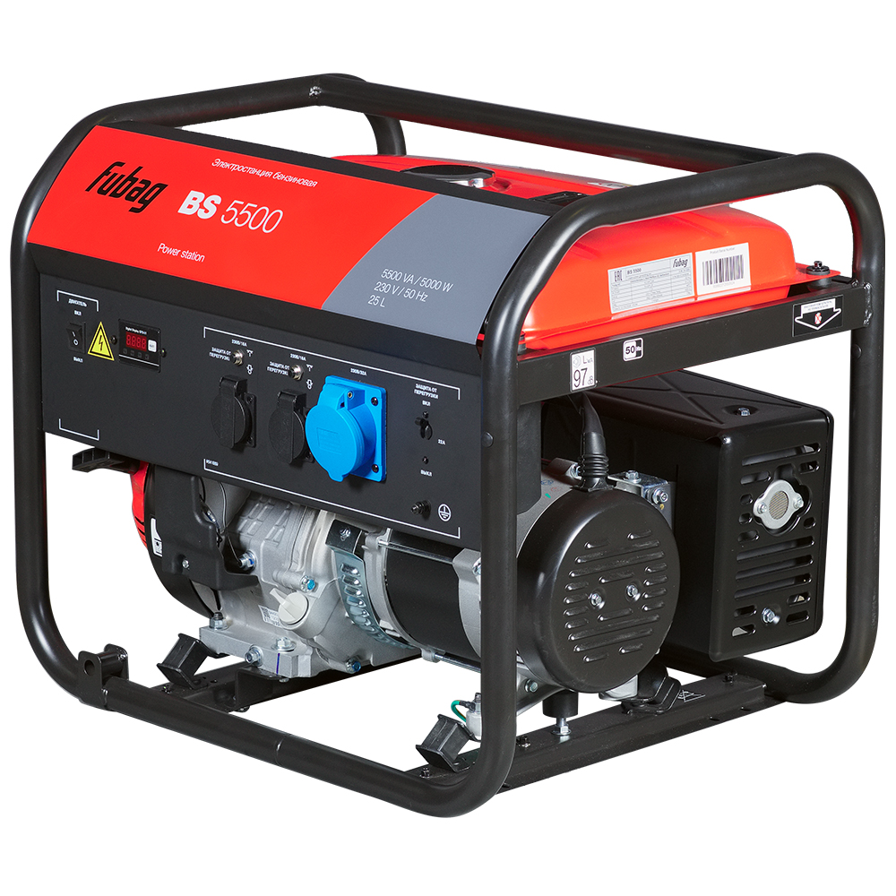 Электрогенератор   бензиновый Fubag BS 5500 9155147 STDN-0122513 - Вид №2