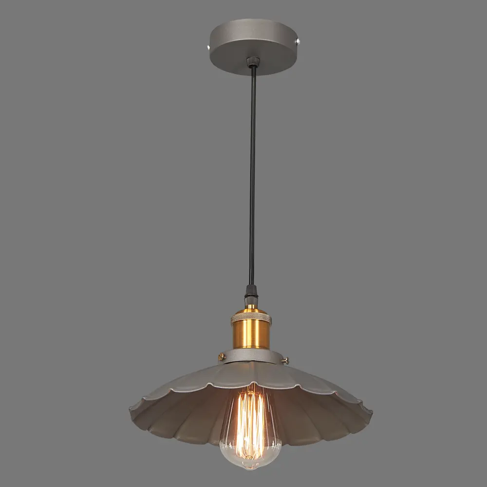 Подвес 1411/1P 1xE27x60 Вт, цвет кофе 18714360 STLM-2165757 JLIGHT  - Вид №2
