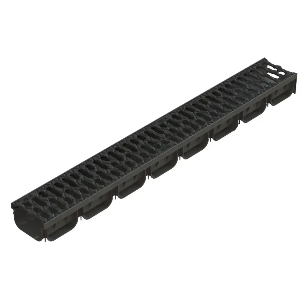Лоток Standartpark Spark 2 пластиковый 1000x125x70 мм с чугунной решеткой класса А15 STLM-2120734